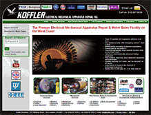 Tablet Screenshot of koffler.com